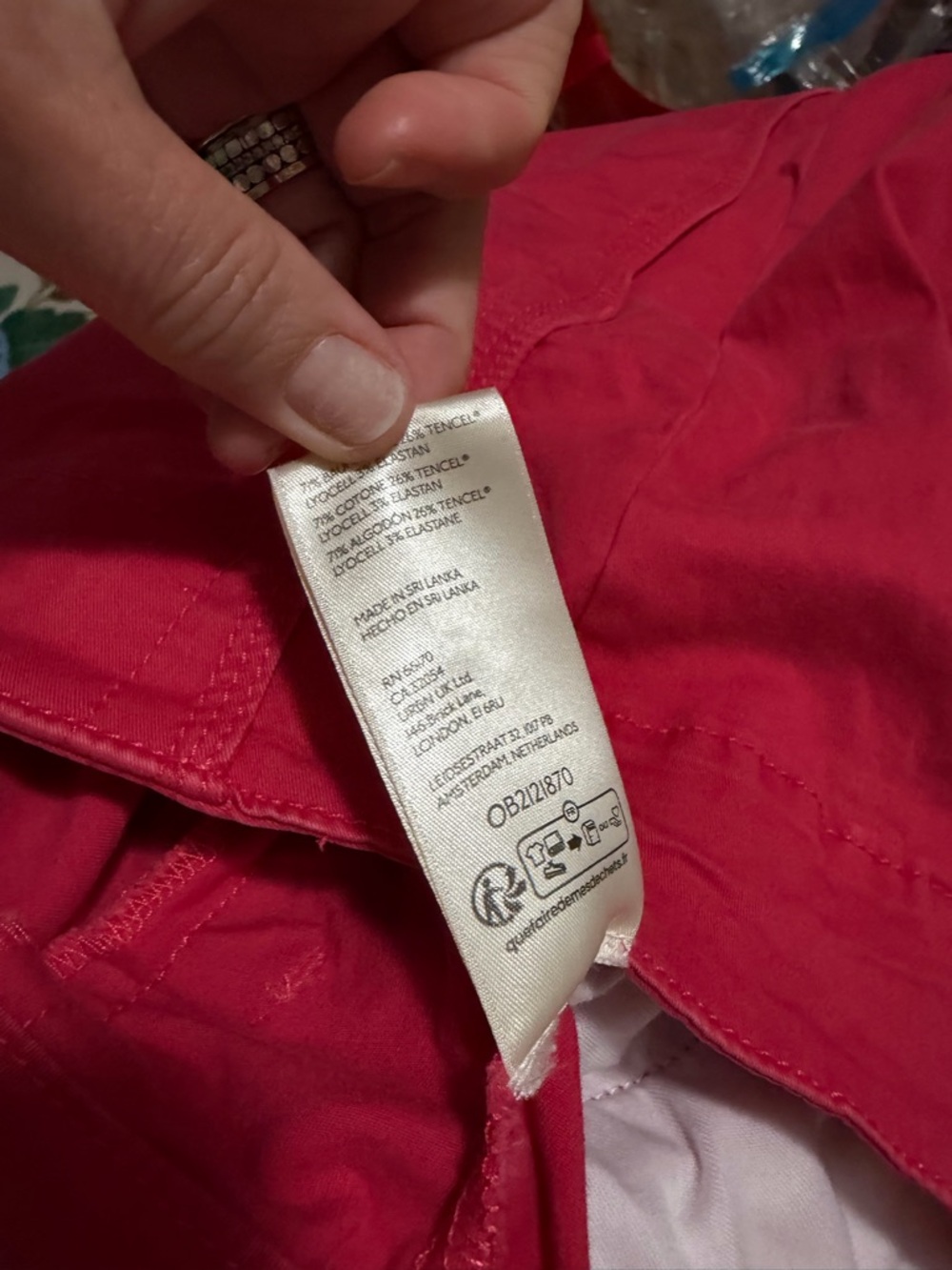 Anthropologie Maeve wide leg scalloped detail pants - Picture 7 of 8